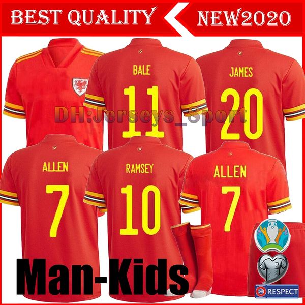 man + kids 2020 wales soccer jersey bale allen james ben davies wilson camisetas national team home man + kids football shirts thailand, Black;yellow
man + kids 2020 wales soccer jersey bale allen james ben davies wilson camisetas national team home man + kids football shirts thailand, Black;yellow