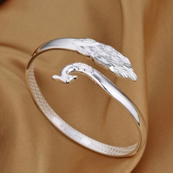 trendy lady jewelry silver color phoenix peacock design opening bracelet for gifts adjustable bangles round classic alloy hjuey, Black
trendy lady jewelry silver color phoenix peacock design opening bracelet for gifts adjustable bangles round classic alloy hjuey, Black