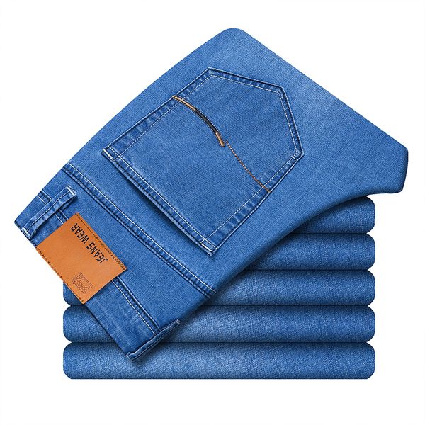 casual jeans for men spring autumn college skinny straight black blue zipper solid stretch classic denim pants male
casual jeans for men spring autumn college skinny straight black blue zipper solid stretch classic denim pants male