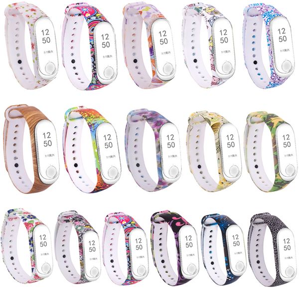 replacement bracelet for mi band 3 silicone print strap for band 3 colorful painted pattern waterproof straps wristband, Black;brown
replacement bracelet for mi band 3 silicone print strap for band 3 colorful painted pattern waterproof straps wristband, Black;brown