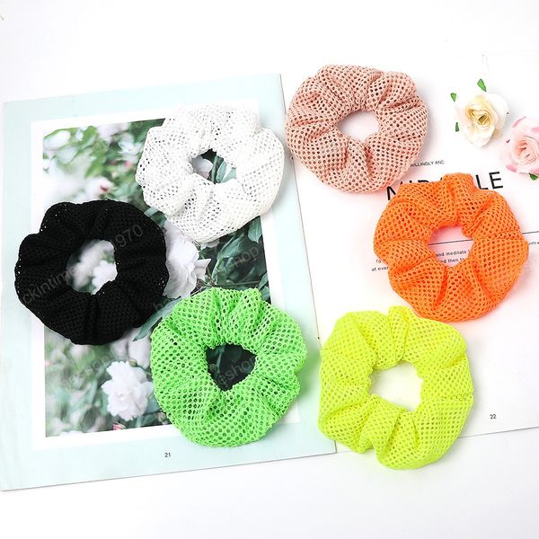 cute mesh hair scrunchies hollow women scrunchie elastic hair bands girls fluorescen headwear rubber hair ties ponytail holder, Slivery;white
cute mesh hair scrunchies hollow women scrunchie elastic hair bands girls fluorescen headwear rubber hair ties ponytail holder, Slivery;white