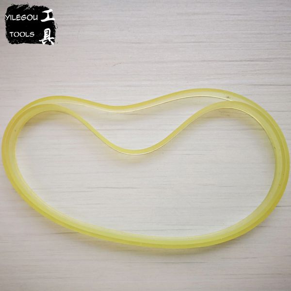 2 pieces rubber band for 8" band saw spare parts (width about 14mm, after folding the length is about 290mm
2 pieces rubber band for 8" band saw spare parts (width about 14mm, after folding the length is about 290mm