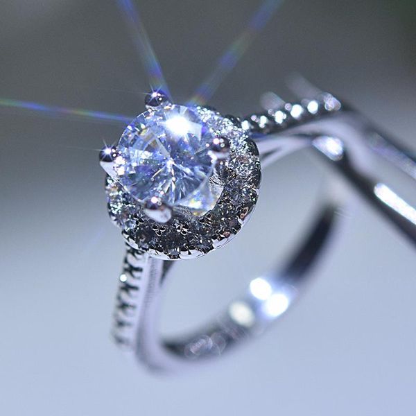 double fair wedding proposal rings for women shiny 4 claw zircon silver color bride finger ring fashion jewelry kar345, Golden;silver
double fair wedding proposal rings for women shiny 4 claw zircon silver color bride finger ring fashion jewelry kar345, Golden;silver