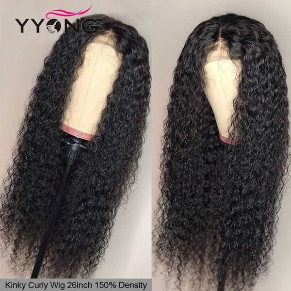 yyong 150% brazilian kinky curly lace closure wigs 30 32inch 5x5 pre-pluck with baby hair natural black remy human hair lace wig, Black;brown
yyong 150% brazilian kinky curly lace closure wigs 30 32inch 5x5 pre-pluck with baby hair natural black remy human hair lace wig, Black;brown