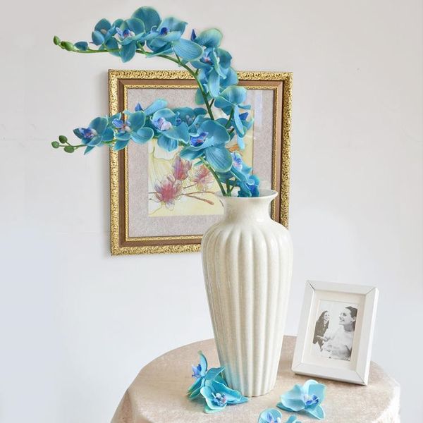 elegant artificial phalaenopsis flowers 90 cm/35" length butterfly orchid bouquet for home ornament wedding decoration 8 color ing
elegant artificial phalaenopsis flowers 90 cm/35" length butterfly orchid bouquet for home ornament wedding decoration 8 color ing