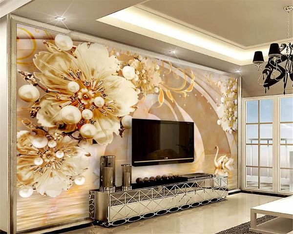 custom photo mural wallpaper transparent floral swan lake jewelry luxury living room wall papel de parede 3d wallpaper
custom photo mural wallpaper transparent floral swan lake jewelry luxury living room wall papel de parede 3d wallpaper