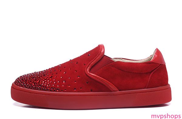 2019 designer red bottom casual shoes luxury designer fashion spike shoes men and women flat bottom loafers
2019 designer red bottom casual shoes luxury designer fashion spike shoes men and women flat bottom loafers