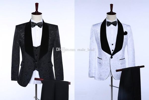 handsome jacquard groom tuxedos (jacket+tie+vest+pants) men suits custom made formal suit for men wedding en tuxedos 06, Black;gray
handsome jacquard groom tuxedos (jacket+tie+vest+pants) men suits custom made formal suit for men wedding en tuxedos 06, Black;gray