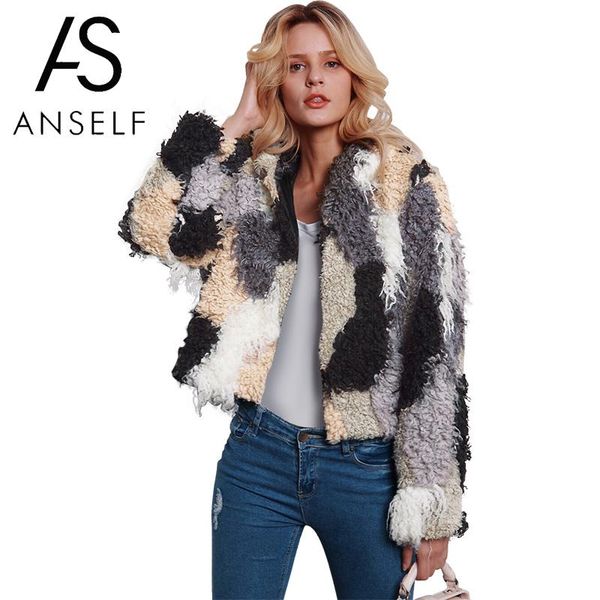 fashion women autumn winter faux fur hooded coat color block open front fluffy short faux fur coat outerwear jacket women khaki, Black
fashion women autumn winter faux fur hooded coat color block open front fluffy short faux fur coat outerwear jacket women khaki, Black