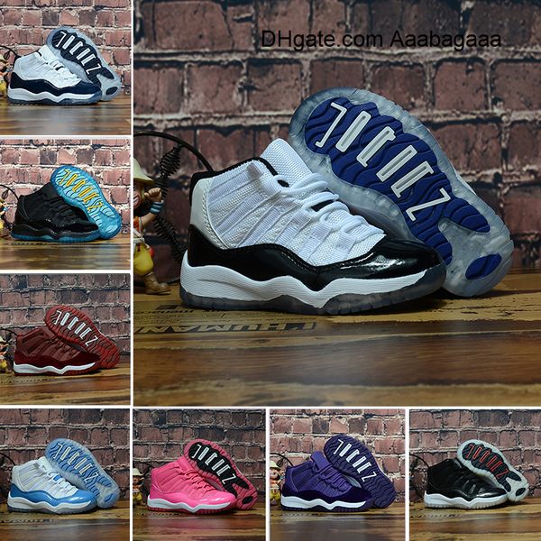 2019 kids 11 11s space jam bred concord gym red basketball shoes children boy girls white pink midnight navy sports sneakers toddlers 28-35
2019 kids 11 11s space jam bred concord gym red basketball shoes children boy girls white pink midnight navy sports sneakers toddlers 28-35