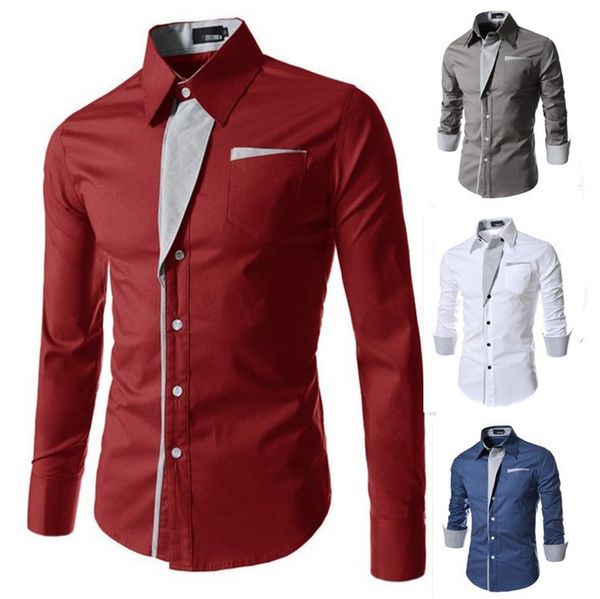 new mens shirt long sleeve shirts solid pocket men slim fit formal casual brand male large size -4xl, White;black
new mens shirt long sleeve shirts solid pocket men slim fit formal casual brand male large size -4xl, White;black