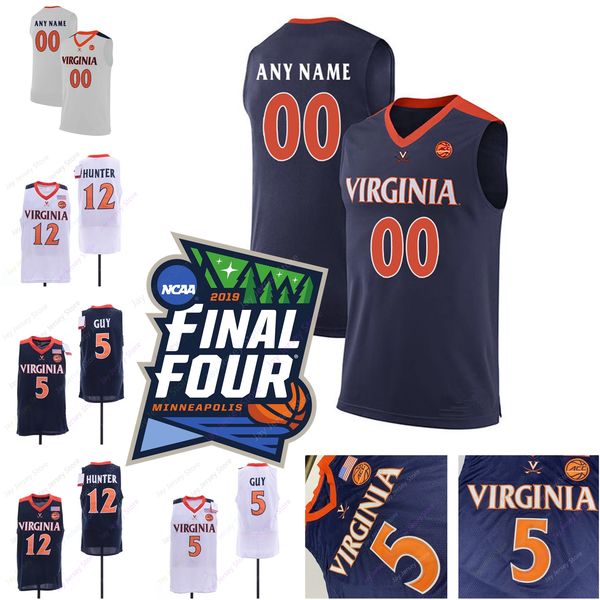 Custom NCAA Virginia Cavaliers Basketball Jerseys College Any Name Number De'Andre Hunter Kyle Guy Jersey Ty Jerome Mamadi Diakite
Custom NCAA Virginia Cavaliers Basketball Jerseys College Any Name Number De'Andre Hunter Kyle Guy Jersey Ty Jerome Mamadi Diakite