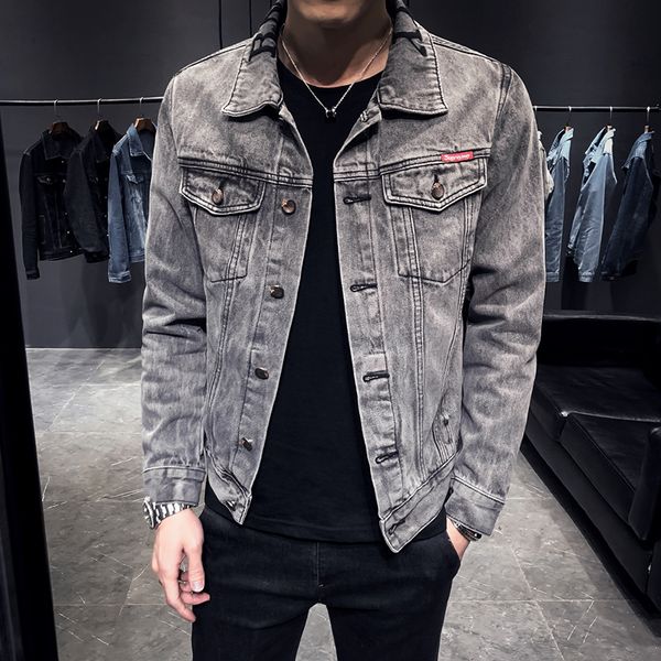 warm fleece denim jacket 2019 winter fashion mens jean jacket men and coat trendy outwear male cowboy clothes, Black
warm fleece denim jacket 2019 winter fashion mens jean jacket men and coat trendy outwear male cowboy clothes, Black