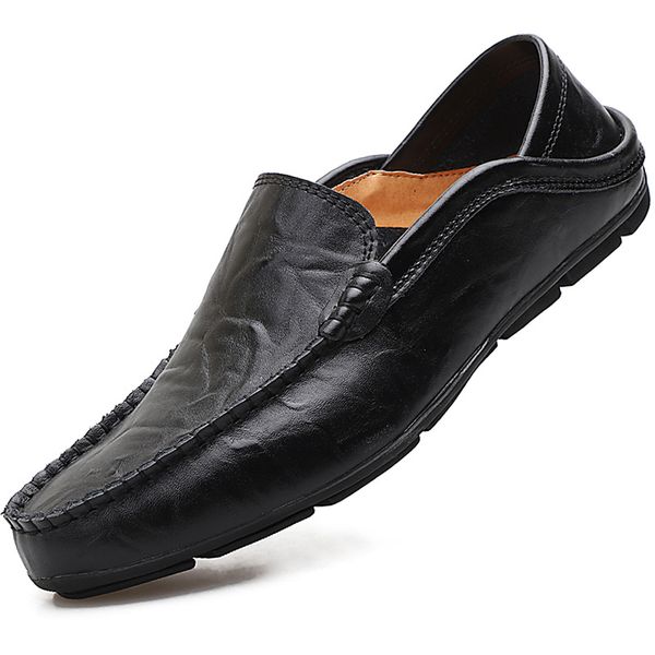 brand fashion summer style soft moccasins men loafers split genuine leather shoes men flats gommino driving shoes, Black
brand fashion summer style soft moccasins men loafers split genuine leather shoes men flats gommino driving shoes, Black