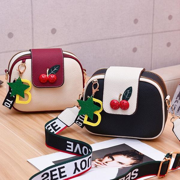 korean version of the wild messenger bag small round bag fairy fashion shoulder cherry pentagram pendant decor a30
korean version of the wild messenger bag small round bag fairy fashion shoulder cherry pentagram pendant decor a30
