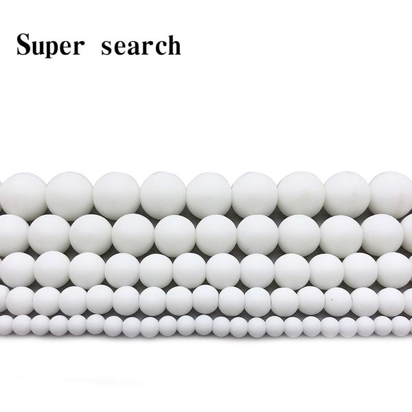 frost white ceramic dull polish matte round spacer loose bead 4 6 8 10 12mm diy bracelet&necklace, Black
frost white ceramic dull polish matte round spacer loose bead 4 6 8 10 12mm diy bracelet&necklace, Black