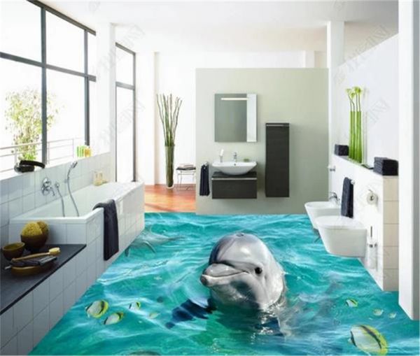 custom any size 3d mural wallpape 3d bathroom cute dolphin indoor floor decorating mural
custom any size 3d mural wallpape 3d bathroom cute dolphin indoor floor decorating mural