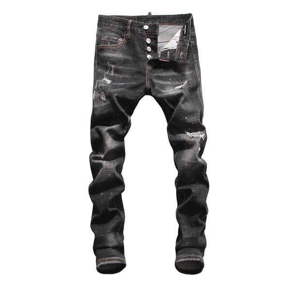 2020 new mens distressed ripped biker jeans slim fit motorcycle biker denim for men fashion designer hip hop ripped jeans mens joggers, Blue
2020 new mens distressed ripped biker jeans slim fit motorcycle biker denim for men fashion designer hip hop ripped jeans mens joggers, Blue
