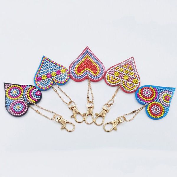 full drill diamond painting diy heart pendant 5d mosaic keychain jewelry making fashion keychain, Blue;slivery
full drill diamond painting diy heart pendant 5d mosaic keychain jewelry making fashion keychain, Blue;slivery