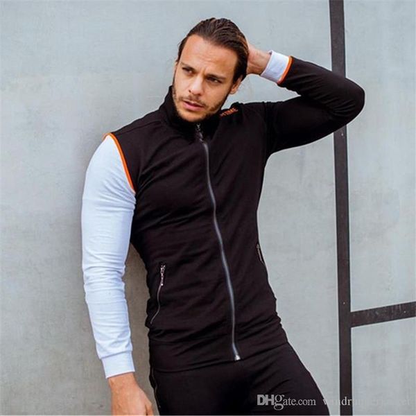 autumn winter mens designer jacket fashion slim fitness stand collar panelled cardigan mens outdoor casual coat, Black;brown
autumn winter mens designer jacket fashion slim fitness stand collar panelled cardigan mens outdoor casual coat, Black;brown