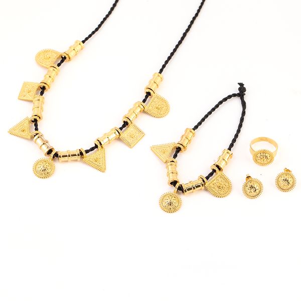small size ethiopian pendant jewelry set 24k gold color african bridal wedding habesha wedding jewelry, Black
small size ethiopian pendant jewelry set 24k gold color african bridal wedding habesha wedding jewelry, Black