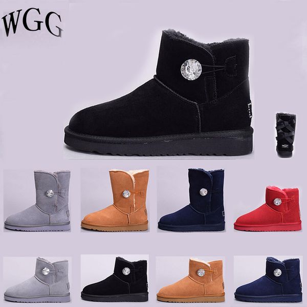 2019 Cheap Women Winter Snow Boots Fashion Australia Classic Half Short bow boots Ankle Knee Bowknot girl lady coffee Red Grey Boot 36-41
2019 Cheap Women Winter Snow Boots Fashion Australia Classic Half Short bow boots Ankle Knee Bowknot girl lady coffee Red Grey Boot 36-41