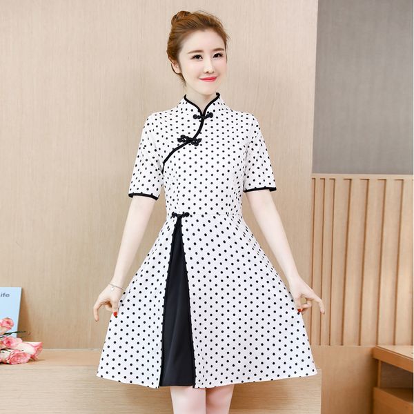 2019 elegant chinese women improved qipao bridesmaid wedding party dress vestidos lace mesh cheongsam chinese dress, Red
2019 elegant chinese women improved qipao bridesmaid wedding party dress vestidos lace mesh cheongsam chinese dress, Red