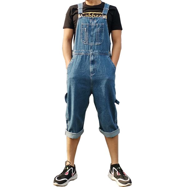 men's denim shorts 2020 men's plus size 28-44 46 48 50 overalls large size huge denim bib shorts fashion pocket jumpsuits, Blue
men's denim shorts 2020 men's plus size 28-44 46 48 50 overalls large size huge denim bib shorts fashion pocket jumpsuits, Blue