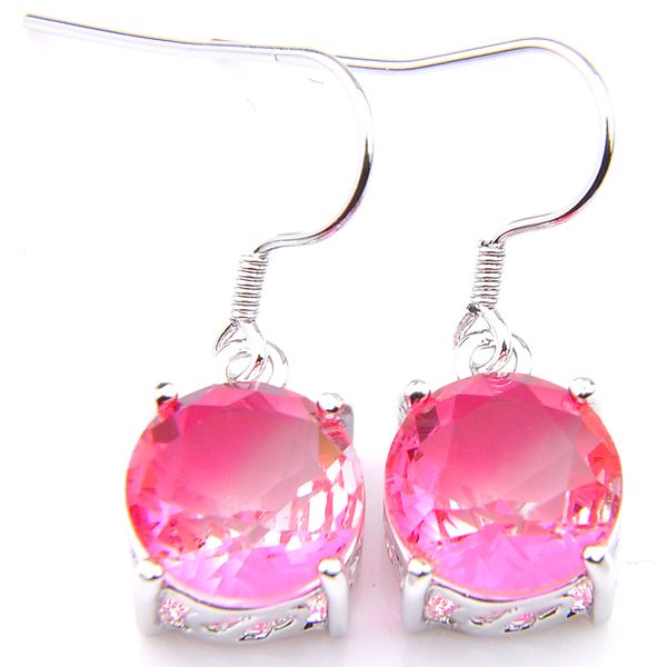 luckyshien wedding party jewelry unique round cut bi colored tourmaline gems 925 silver for women pink zircon dangle hook earrings 1' i
luckyshien wedding party jewelry unique round cut bi colored tourmaline gems 925 silver for women pink zircon dangle hook earrings 1' i