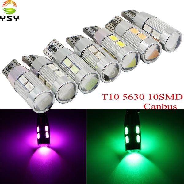 ysy 100pcs t10 canbus 10smd 5630 5730 error auto led bulb auto lamp w5w canbus interior light red blue green
ysy 100pcs t10 canbus 10smd 5630 5730 error auto led bulb auto lamp w5w canbus interior light red blue green