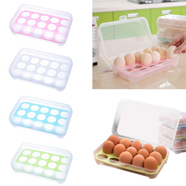 15 eggs holder clear food storage container refrigerator egg storage box case food preservation plastic boxes kitchen organizer
15 eggs holder clear food storage container refrigerator egg storage box case food preservation plastic boxes kitchen organizer