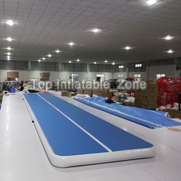 

7m*1m*0.2m inflatable gymnastics airtrack floor tumbling air track for kids one electronic pump