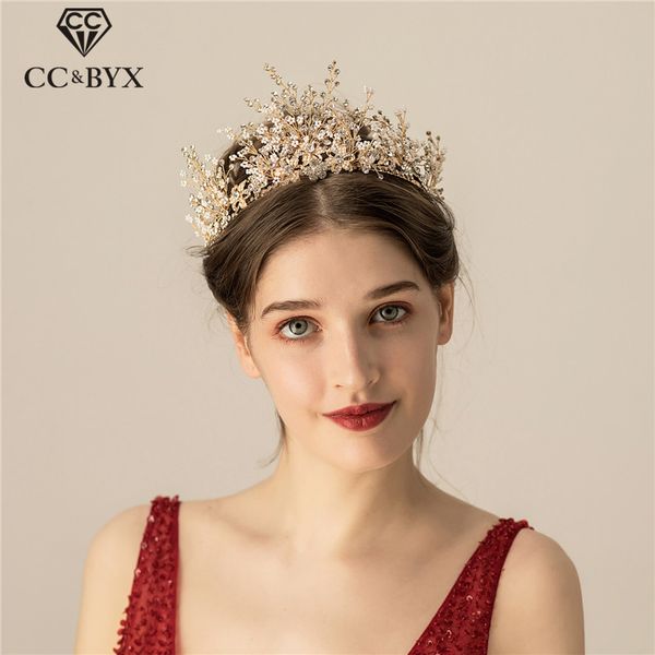 cc engagement jewelry tiaras and crowns hairbands wedding hair accessories for bride luxury pageant rhinestone o569, Golden;white
cc engagement jewelry tiaras and crowns hairbands wedding hair accessories for bride luxury pageant rhinestone o569, Golden;white