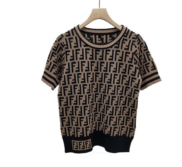 Новая футболка женская Jumper Femme женская летняя мода New Letter F Толстовка с коротким ру
Новая футболка женская Jumper Femme женская летняя мода New Letter F Толстовка с коротким ру