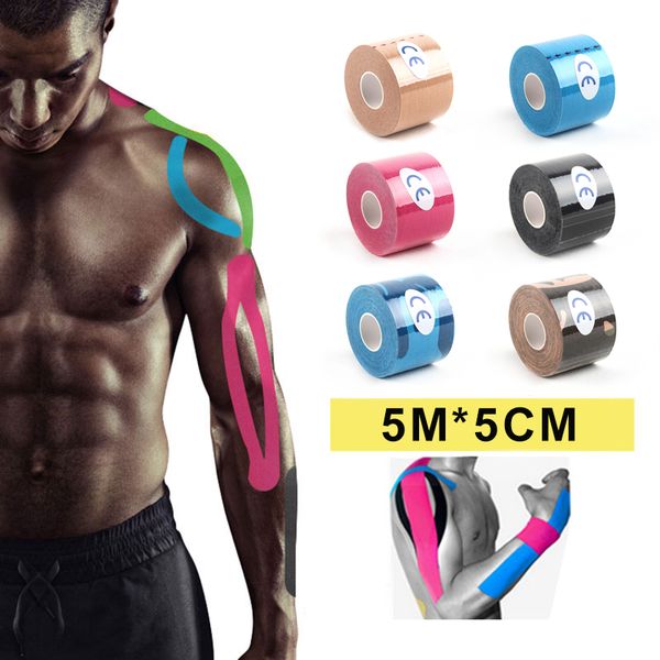 sports cotton kinesiology tape elastic adhesive muscle bandage physio cure support active nastro kinesiologia, Black;gray
sports cotton kinesiology tape elastic adhesive muscle bandage physio cure support active nastro kinesiologia, Black;gray