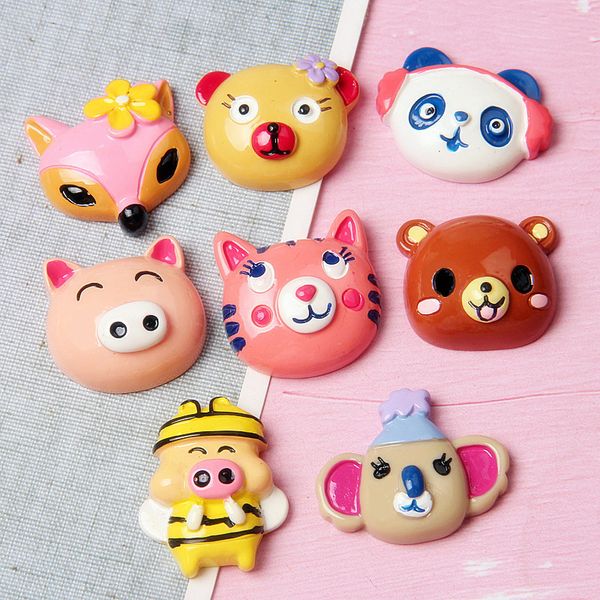 kawaii resin cabochons cute animal tiger panda pig mouse bear pig patch sticker cute hair jewelry headband clip diy cameo button, Bronze;silver
kawaii resin cabochons cute animal tiger panda pig mouse bear pig patch sticker cute hair jewelry headband clip diy cameo button, Bronze;silver