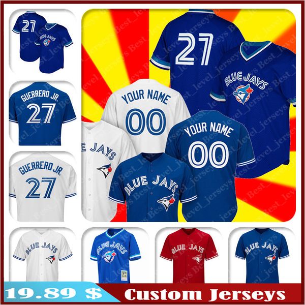 Custom Blue Jays 27 Vladimir Guerrero Jr Jersey Tulowitzki Roberto Alomar Joe Carter Marcus Stroman Jerseys hot sale
Custom Blue Jays 27 Vladimir Guerrero Jr Jersey Tulowitzki Roberto Alomar Joe Carter Marcus Stroman Jerseys hot sale