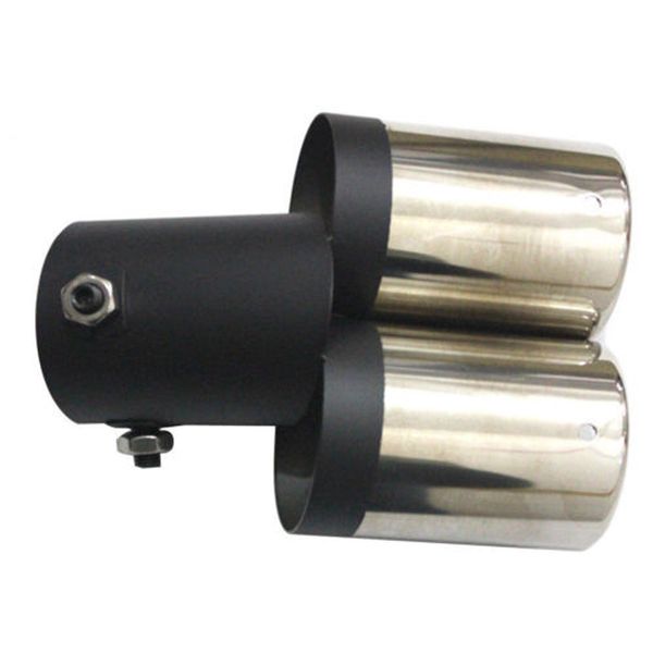 car chrome exhaust muffler tail pipe tip tailpipe twin dual outlets for focus
car chrome exhaust muffler tail pipe tip tailpipe twin dual outlets for focus