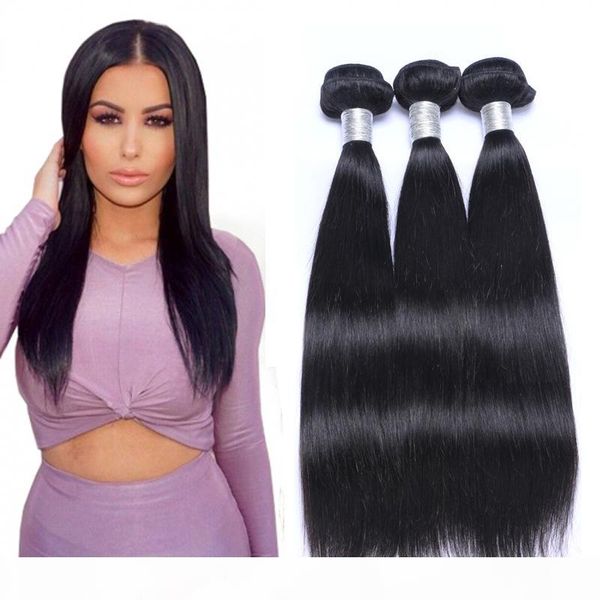 brazlian straight human virgin remy hair weaves natural black color double wefts can be dyed blaeached 3pcs lot hair extensions in
brazlian straight human virgin remy hair weaves natural black color double wefts can be dyed blaeached 3pcs lot hair extensions in