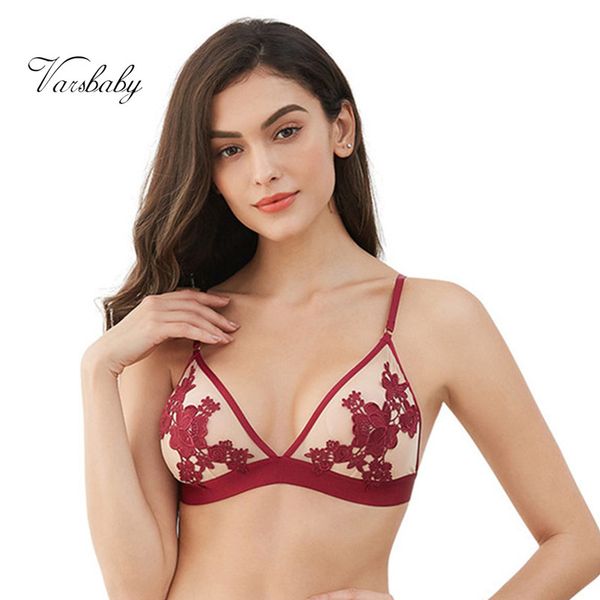 varsbaby deep v unlined embroidery underwear wire yarn comfortable s l xl bras for women, Red;black
varsbaby deep v unlined embroidery underwear wire yarn comfortable s l xl bras for women, Red;black