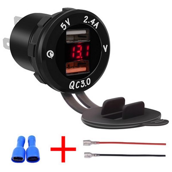 car charger aluminum alloy fast charge qc 3.0 dual usb with digital voltmeter charger low voltage warning universal usb adapter
car charger aluminum alloy fast charge qc 3.0 dual usb with digital voltmeter charger low voltage warning universal usb adapter
