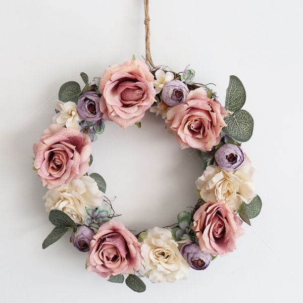 silk wearth rose artificial flowers wreaths door perfect quality artificial garland for wedding decoration home party decor
silk wearth rose artificial flowers wreaths door perfect quality artificial garland for wedding decoration home party decor