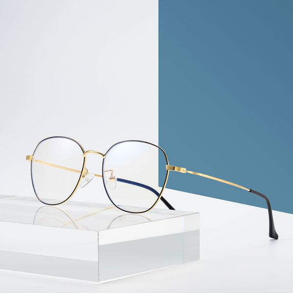 blue blocking glasses retro metal frame anti-blue glasses computer glasses reading goggles flat mirror, White;black
blue blocking glasses retro metal frame anti-blue glasses computer glasses reading goggles flat mirror, White;black