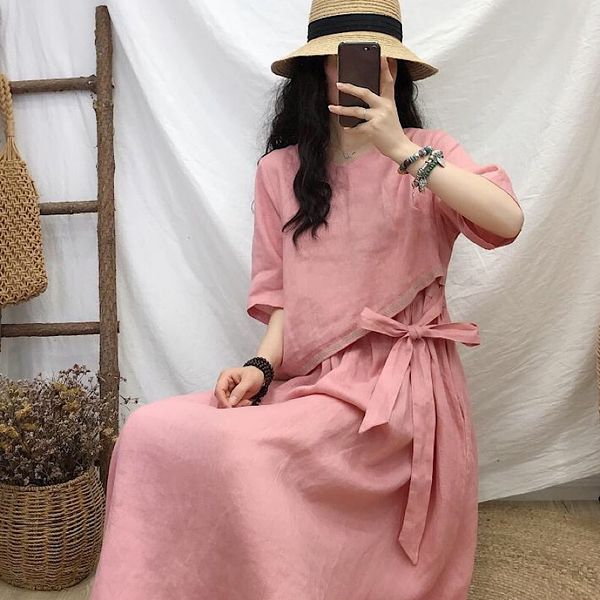 women loose linen embroidered summer dress ladies vintage flax patchwork dress female false 2 piece dresses 2020, Black;gray
women loose linen embroidered summer dress ladies vintage flax patchwork dress female false 2 piece dresses 2020, Black;gray