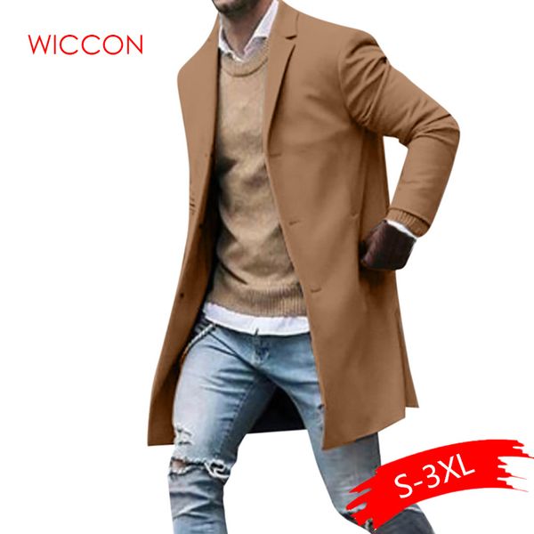2019 new spring autumn trench coat men button long sleeve fitness clothing fashion streetwear men long coat chaqueta hombr, Tan;black
2019 new spring autumn trench coat men button long sleeve fitness clothing fashion streetwear men long coat chaqueta hombr, Tan;black