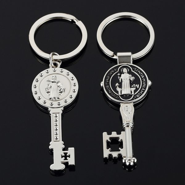 zinc alloy keychains keyrings catholic church blessed virgin mary key shaped metal keychain keyfob religion accessories keyring souvenir, Silver
zinc alloy keychains keyrings catholic church blessed virgin mary key shaped metal keychain keyfob religion accessories keyring souvenir, Silver