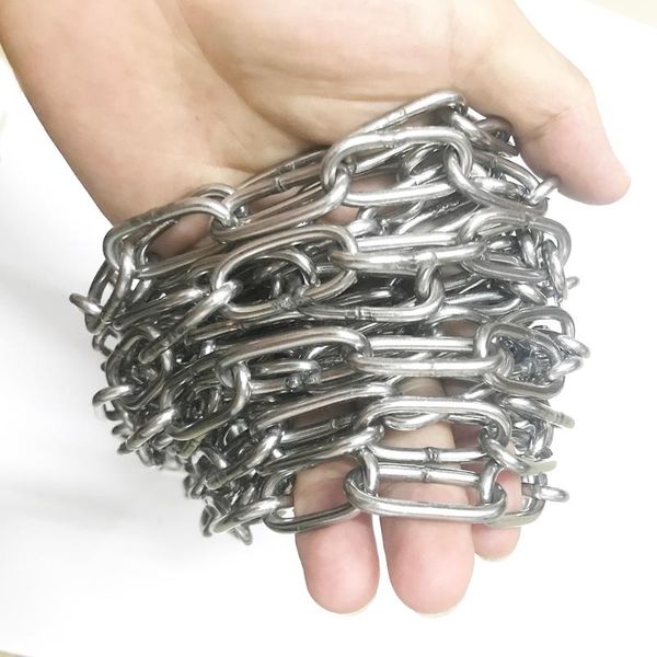 1.2mm 304 stainless steel chain long ring chain short ring clothesline pet dog iron swing guardrail chandelier
1.2mm 304 stainless steel chain long ring chain short ring clothesline pet dog iron swing guardrail chandelier