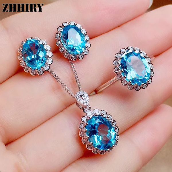 zhhiry women natural z jewelry sets pendant necklace earrings rings genuine 925 sterling silver fine jewellery, Black
zhhiry women natural z jewelry sets pendant necklace earrings rings genuine 925 sterling silver fine jewellery, Black