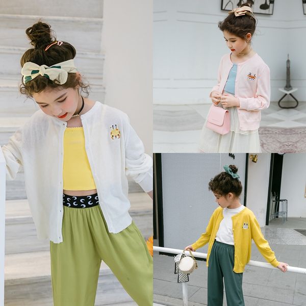 rashguard clothing girls knitted cardigan 2020 autumn children's thin sunscreen clothes children's night market, Blue
rashguard clothing girls knitted cardigan 2020 autumn children's thin sunscreen clothes children's night market, Blue