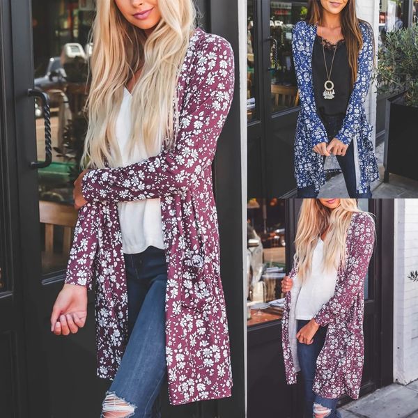 ostrich 2019 autumn winter long sleeve casual floral print women kimono sleeve shirt long loose outwear top, Tan;black
ostrich 2019 autumn winter long sleeve casual floral print women kimono sleeve shirt long loose outwear top, Tan;black